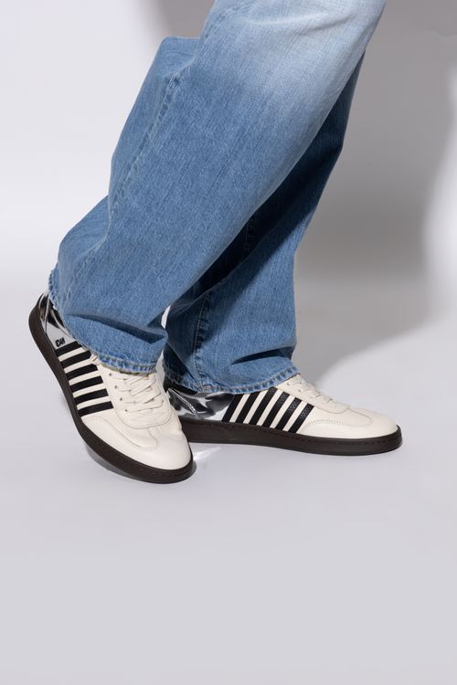 Dsquared2 Sports Shoes "Boxer", Men's, Cream
