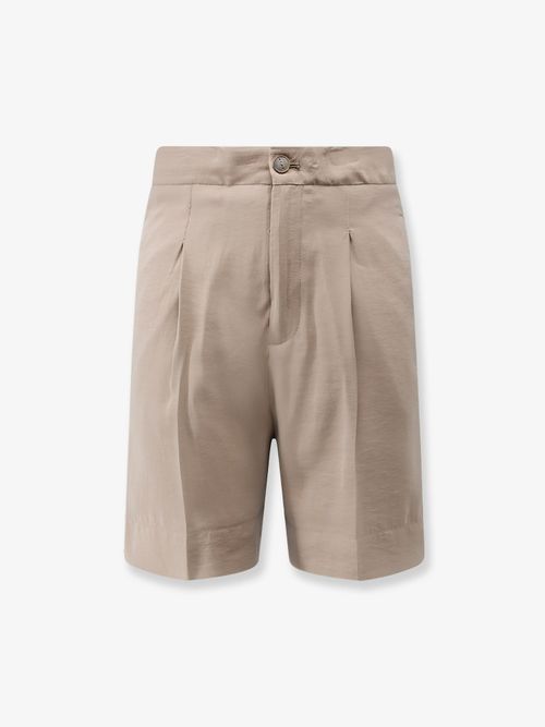 Bermuda Shorts — Beige
