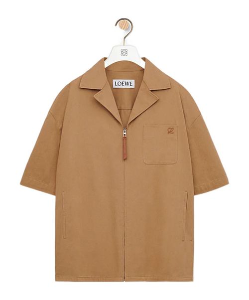 Short sleeve shirt in cotton