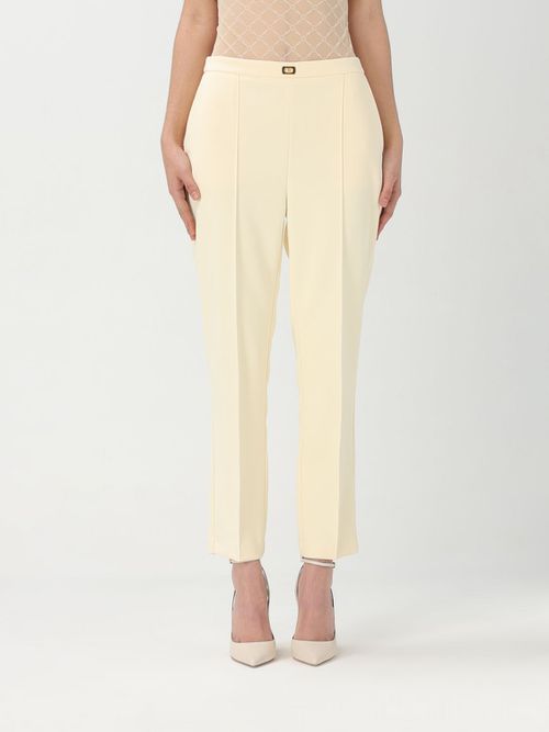 Pants Woman color Yellow