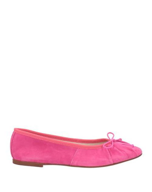 Ovyé Woman Ballet flats Fuchsia Size 10 Leather