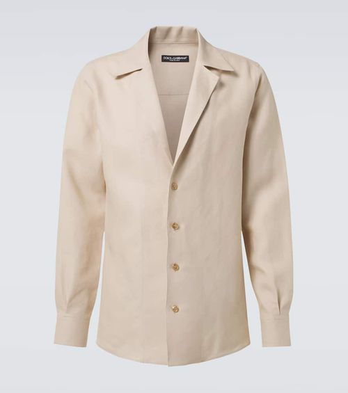Linen overshirt