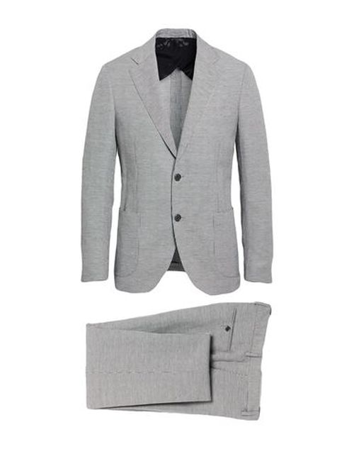 Man Suit Grey Size 38 Linen, Polyester