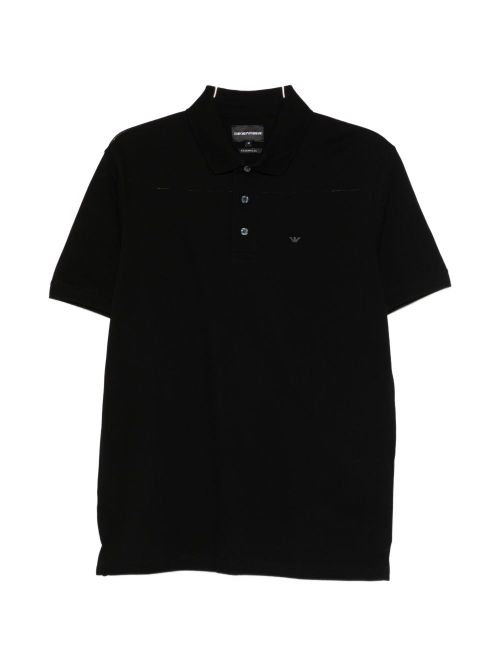 Logo cotton polo shirt