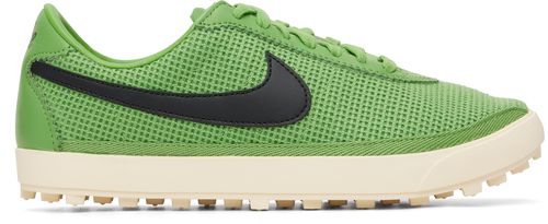 Green Astrograbber Textile Sneakers