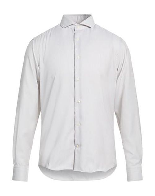 Man Shirt Light grey Size 15 ¾ Cotton