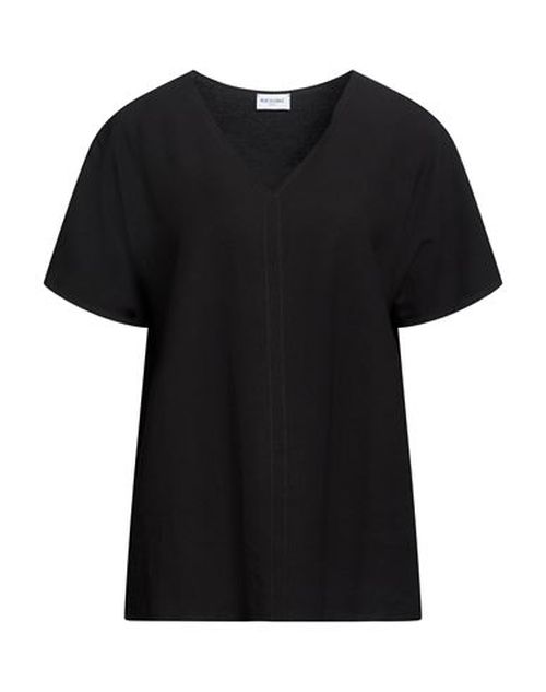 Woman Top Black Size 6 Viscose, Polyester