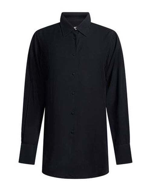 Woman Shirt Midnight blue Size 10 Viscose
