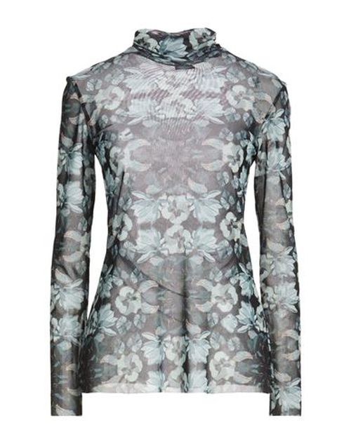 Woman Top Deep teal Size M Polyester, Elastane