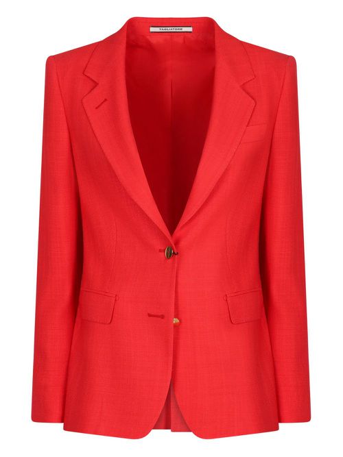 Tagliatore single-breasted blazer - Red