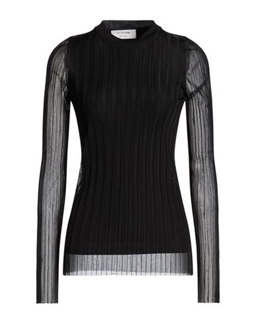 Woman Top Black Size M Polyamide, Polyester