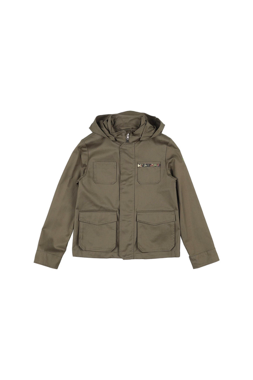 Utility Pocket Jacket — Green