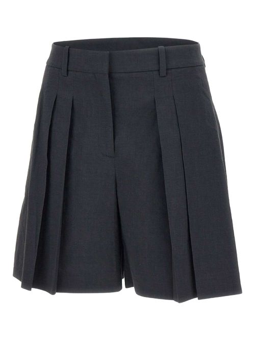 Theory pleated shorts - Black