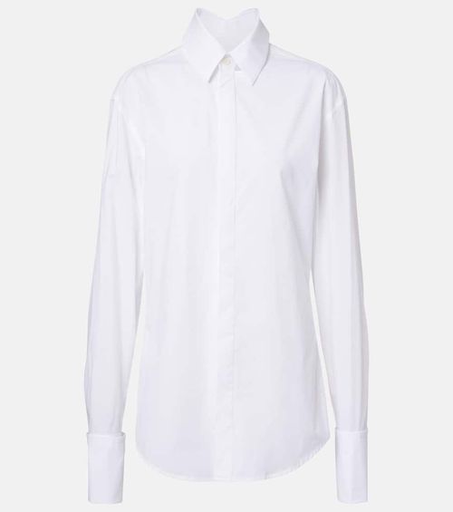 Cotton poplin shirt