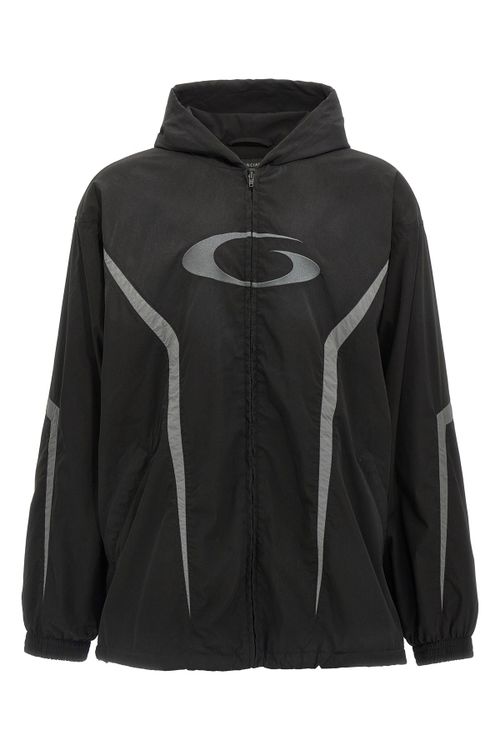 'Tracksuit Loop Sports Icon Ampia' Jacket