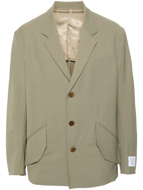 Icarus Suiting virgin wool blazer - Green