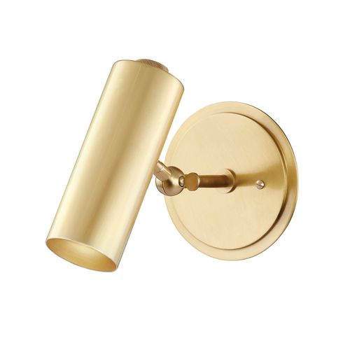 Bushwick 1-Light Wall Sconce in Aged Bra