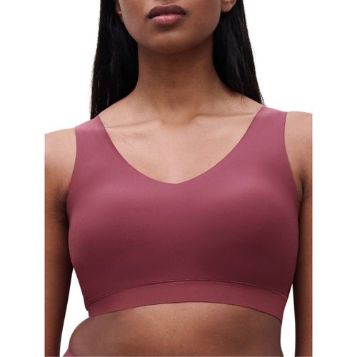 SoftStretch V-Neck Jersey Crop Top