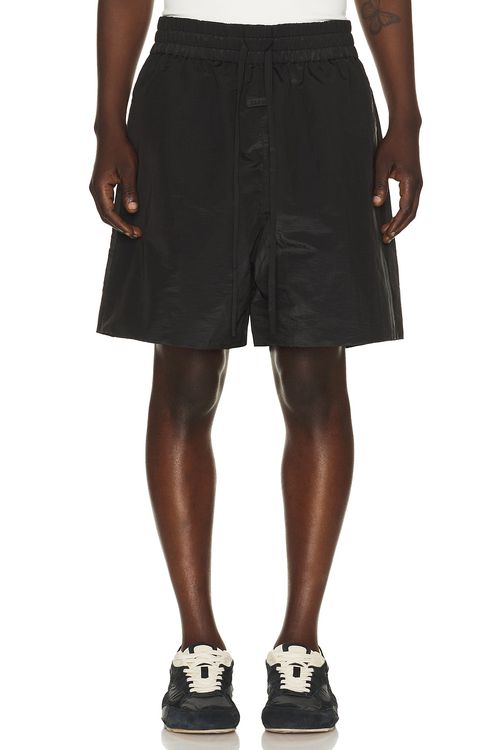 Fear of God Padded Sport Short in Off-Black - Black. L also in M, XL/1X