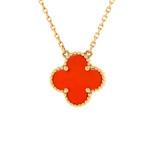 Vintage Alhambra Pendant Necklace