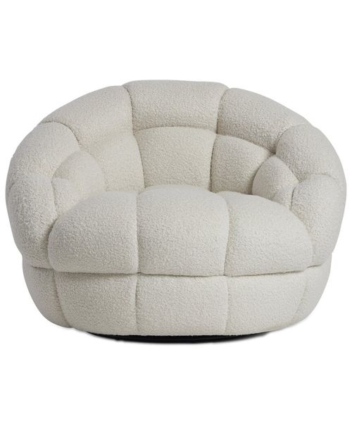 Coco Fabric Swivel Chair