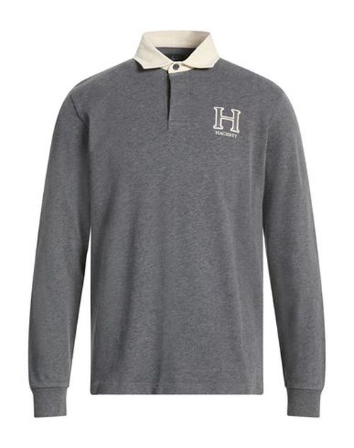 Haritage Man Polo shirt Grey Size 3XL Cotton