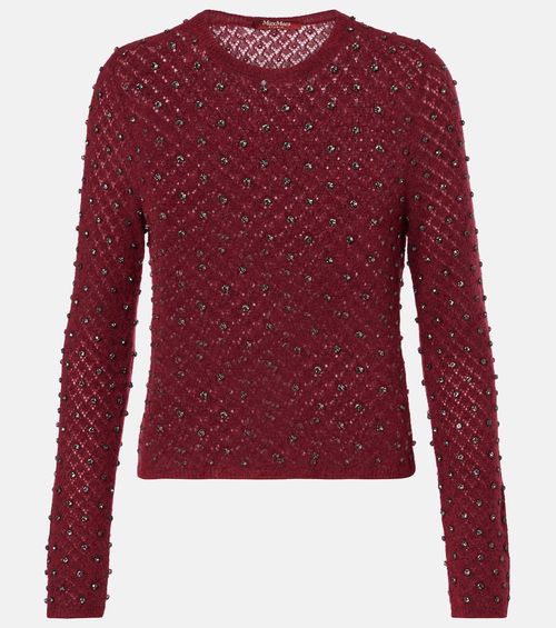 Rally mohair and wool-blend sweater