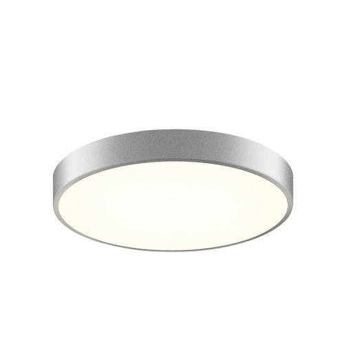 " LED Flush Mount in Bright Satin Aluminu