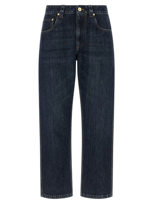 Shiny Bartack Jeans