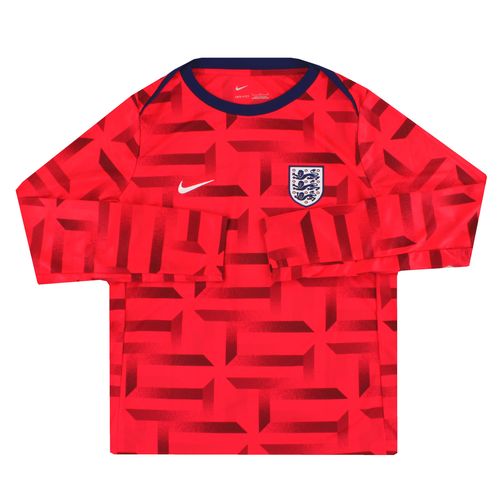 2023-24 England Nike Player Issue Pre-Match Shirt L/S - England / Excellent / Mediu