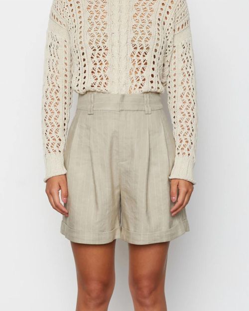 Tillie Shorts Tan In Driftwood