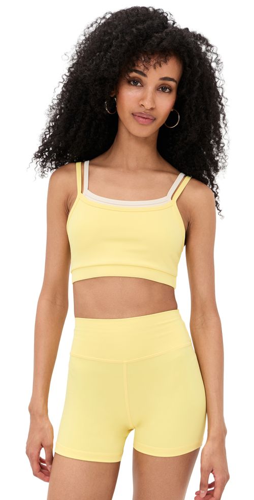 The Rhodes Bra Butter Yellow