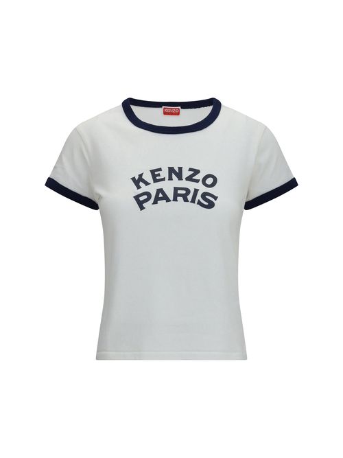 Logo-Print Crew-Neck T-Shirt — White