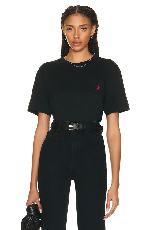 Polo Ralph Lauren Short Sleeve Pocket T-Shirt in Black
