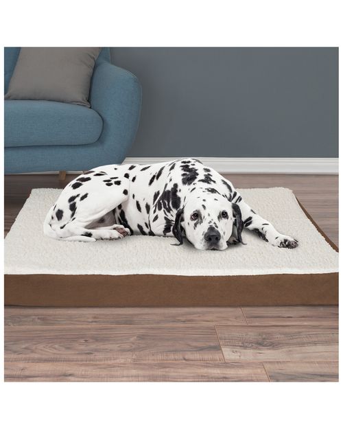 Petmaker Orthopedic Sherpa Top Pet Bed