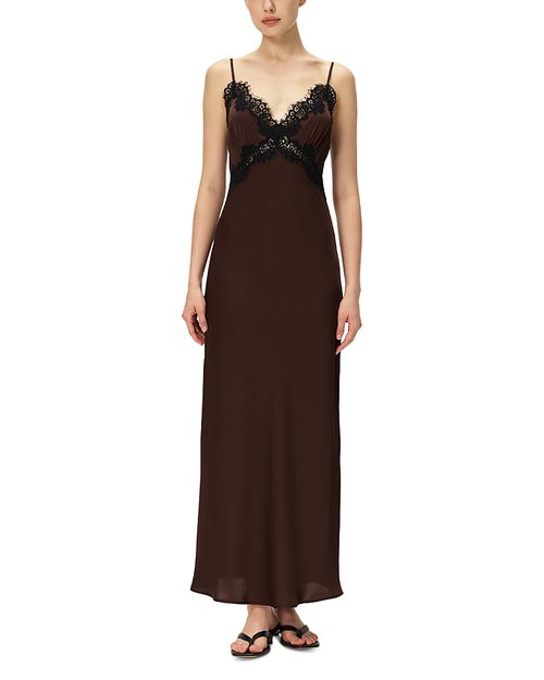 Evy Satin Slip Dress