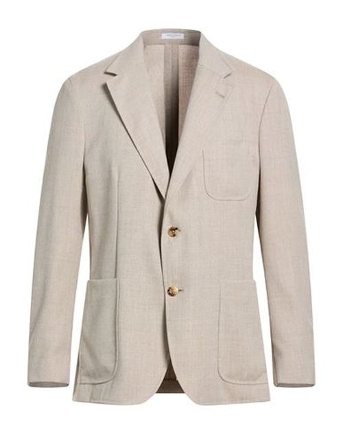 Man Blazer Beige Size 42 Wool