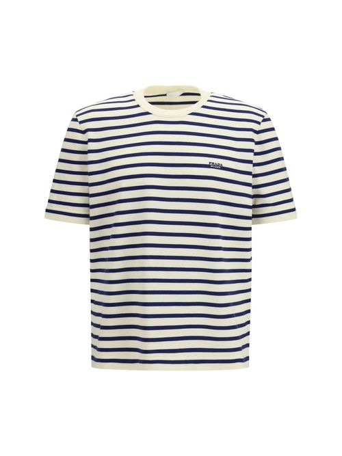 Striped Cotton Sweater — Multicolor