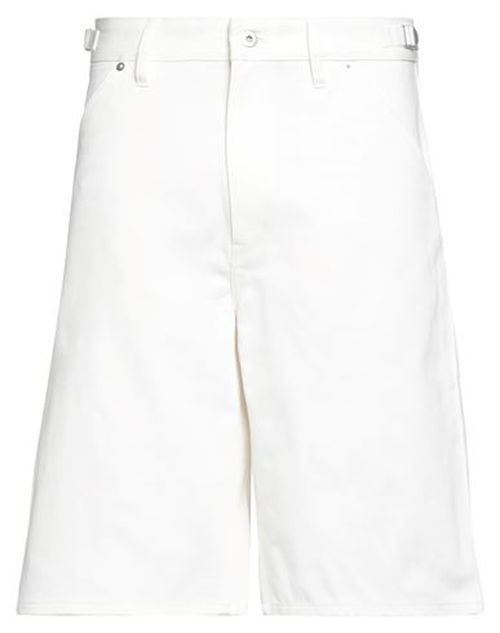 Man Denim shorts White Size 31 Cotton