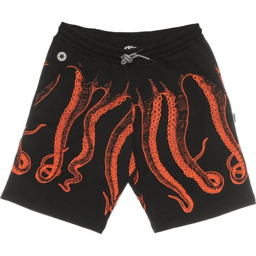 Men's Tracksuit Pants Outline Short Black