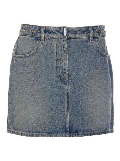 Mini Denim Skirt