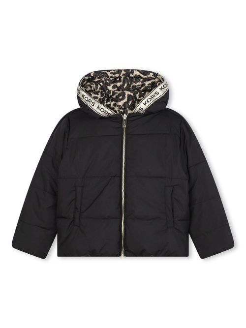 Reversible puffer jacket - Black