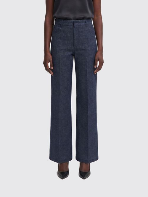 Pants Woman color Blue
