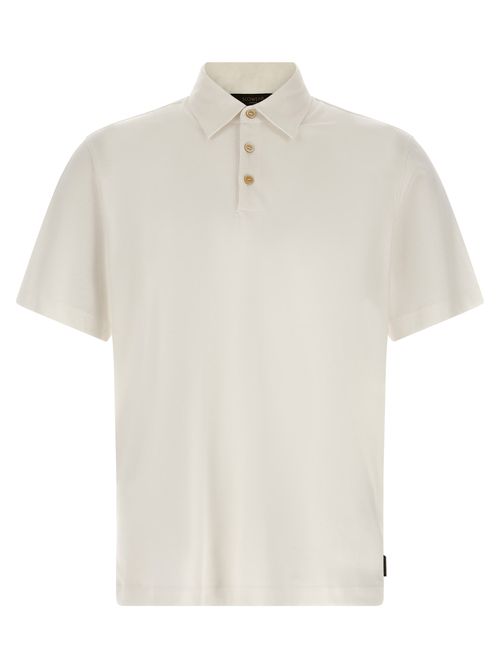 Cotton Silk Polo Shirt