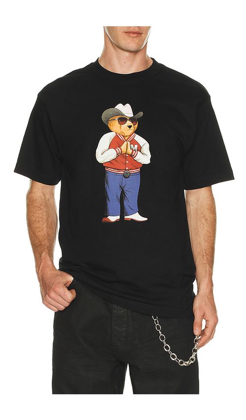 Market Hee Haw Bear Tee in Black. S. Also in L, XL/1X