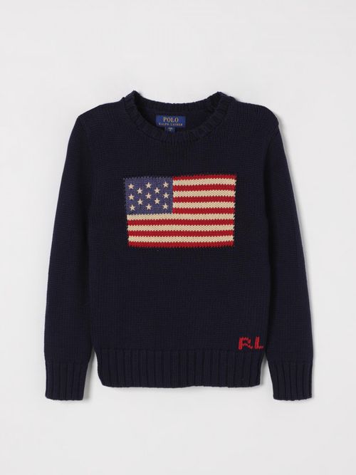 Sweater POLO RALPH LAUREN Kids color Navy