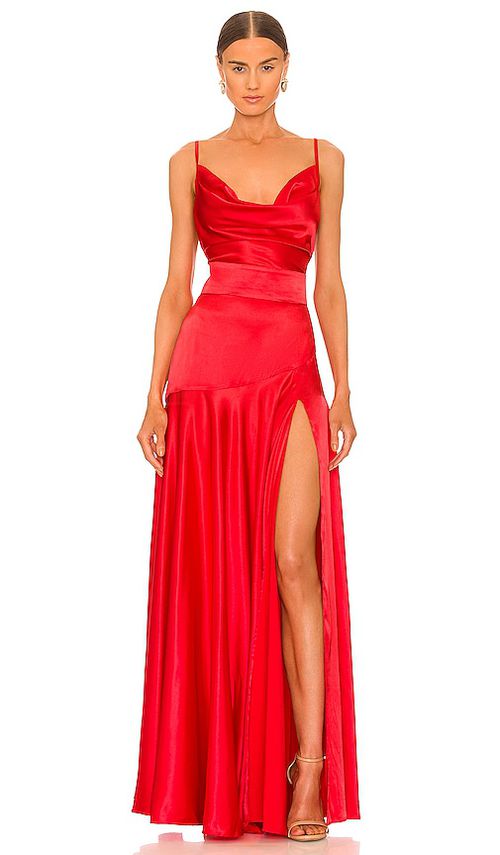 Bronx and Banco KLEID MAXI in Red. Größe XL. Also in