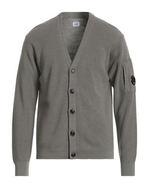 C. p. Company Man Cardigan Khaki Size XS Virgin Wool, Polyester