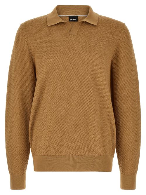 H-Lomarino Polo Shirt — Camel