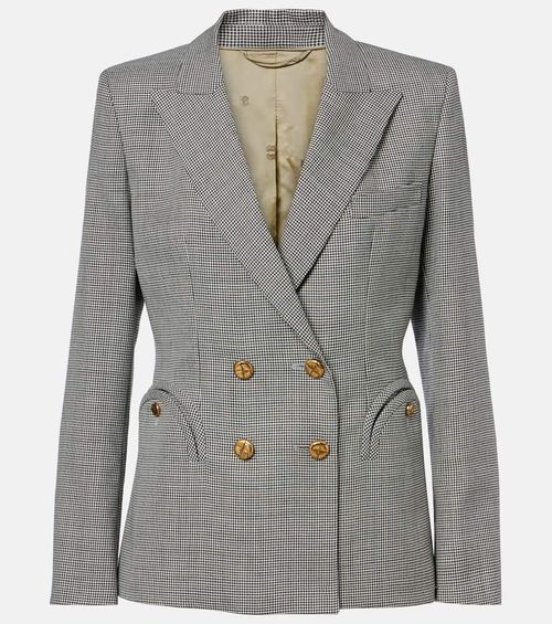 Blazé Milano Charmer houndstooth virgin wool blazer